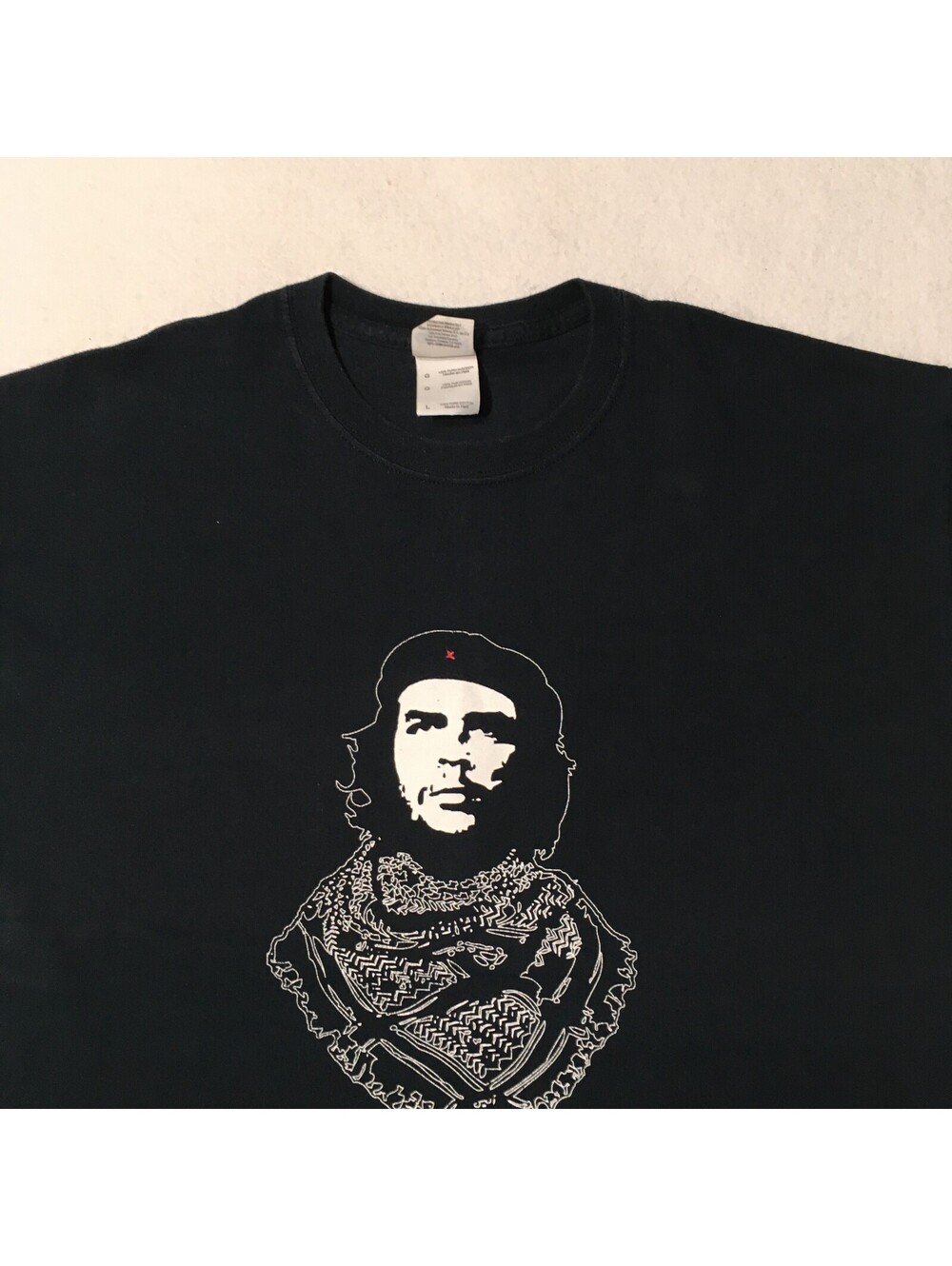 Early 2000s Che Guevara black tee men’s Large cotton